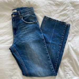 Anine bing straight leg jeans